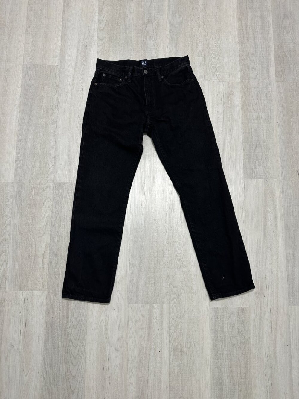 Men's Black Denim Jeans~GAP~ size 30x30